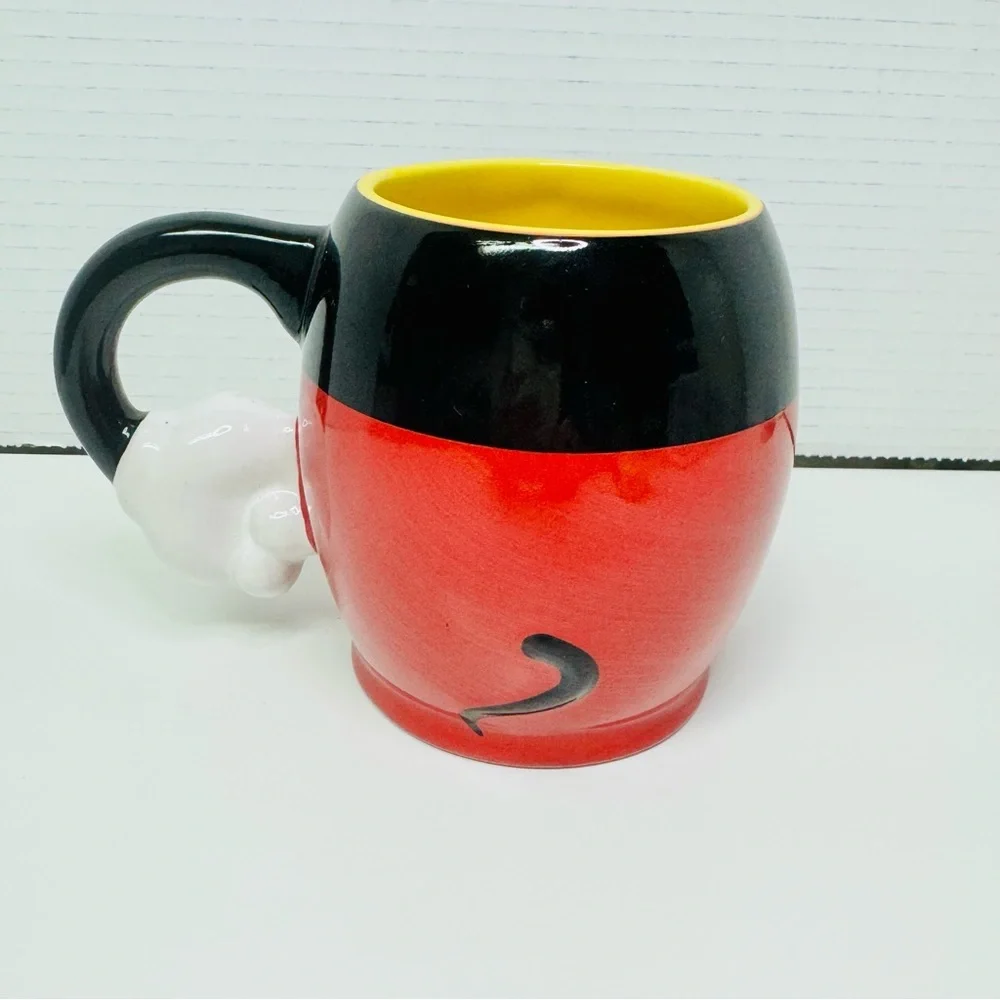 Disneyland Paris Exclusive Mickey Mouse Trousers 3D Handled Ceramic Mug